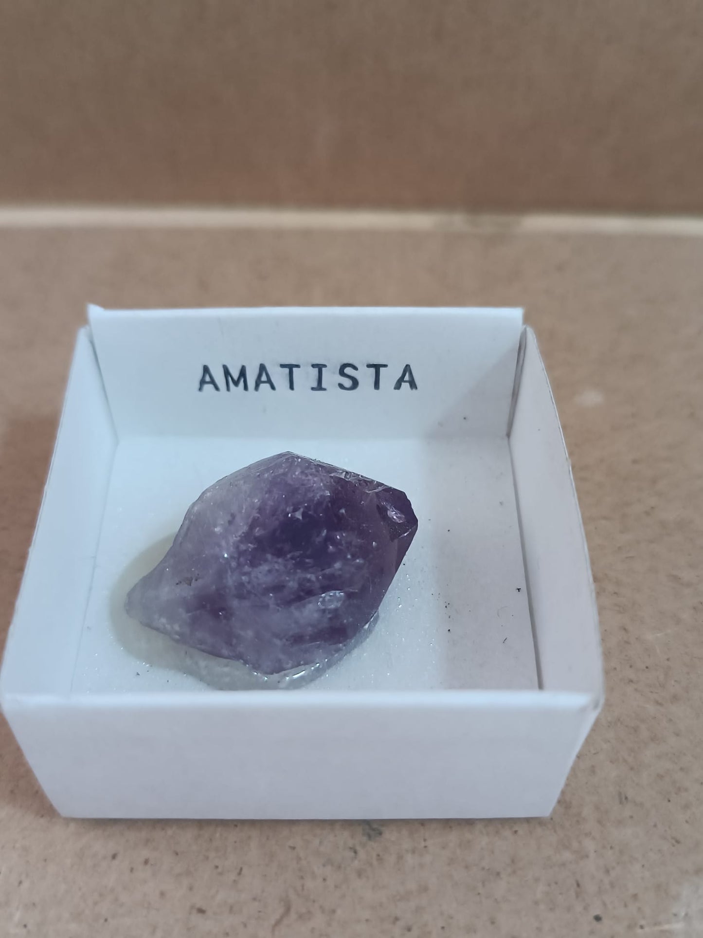 Mineral de colección Amatista