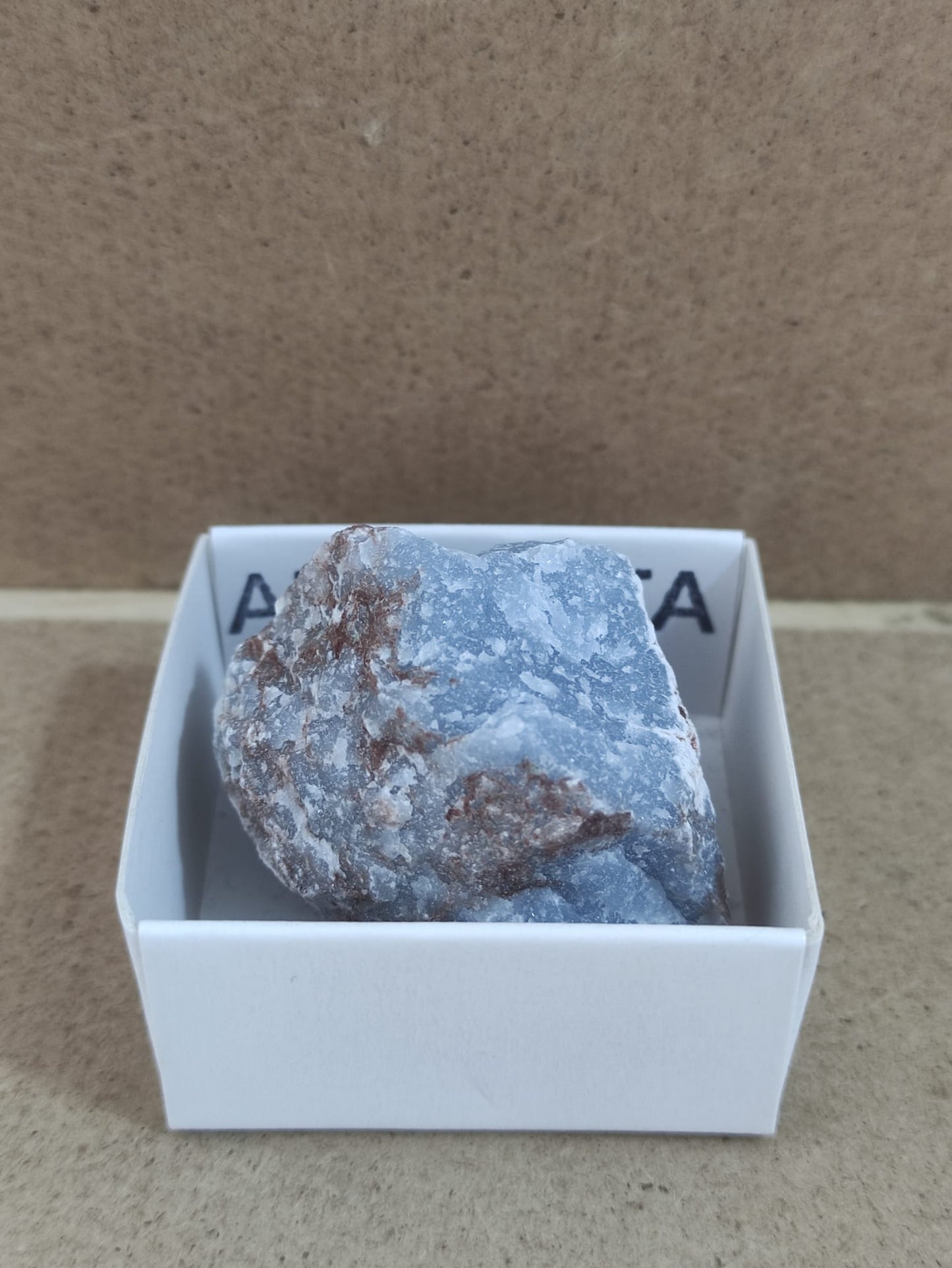 mineral de colección Anhidrita (Angelita)