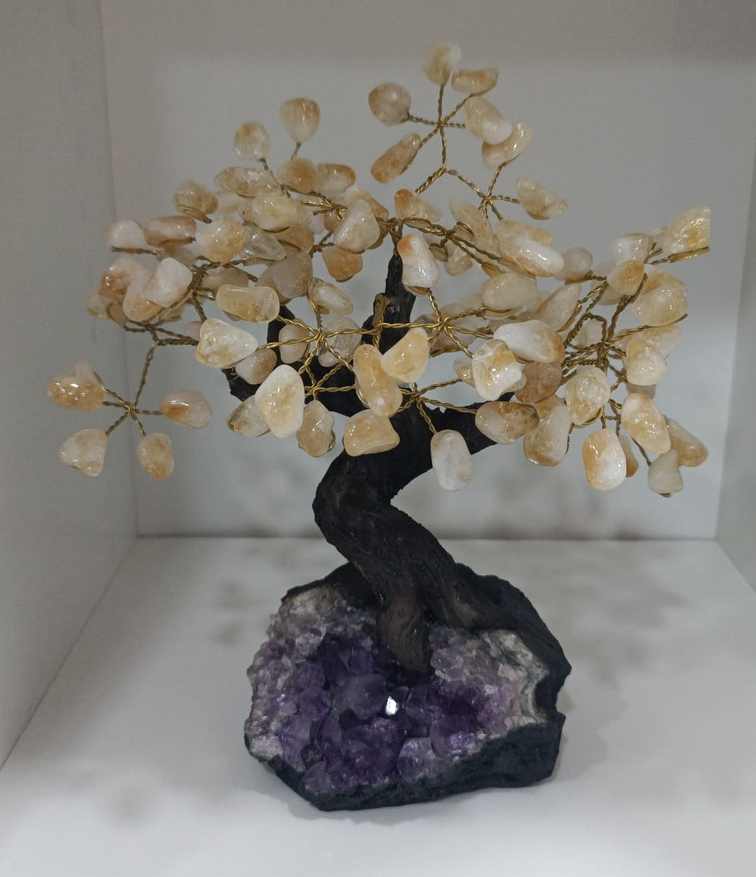 Árbol de Cuarzo citrino