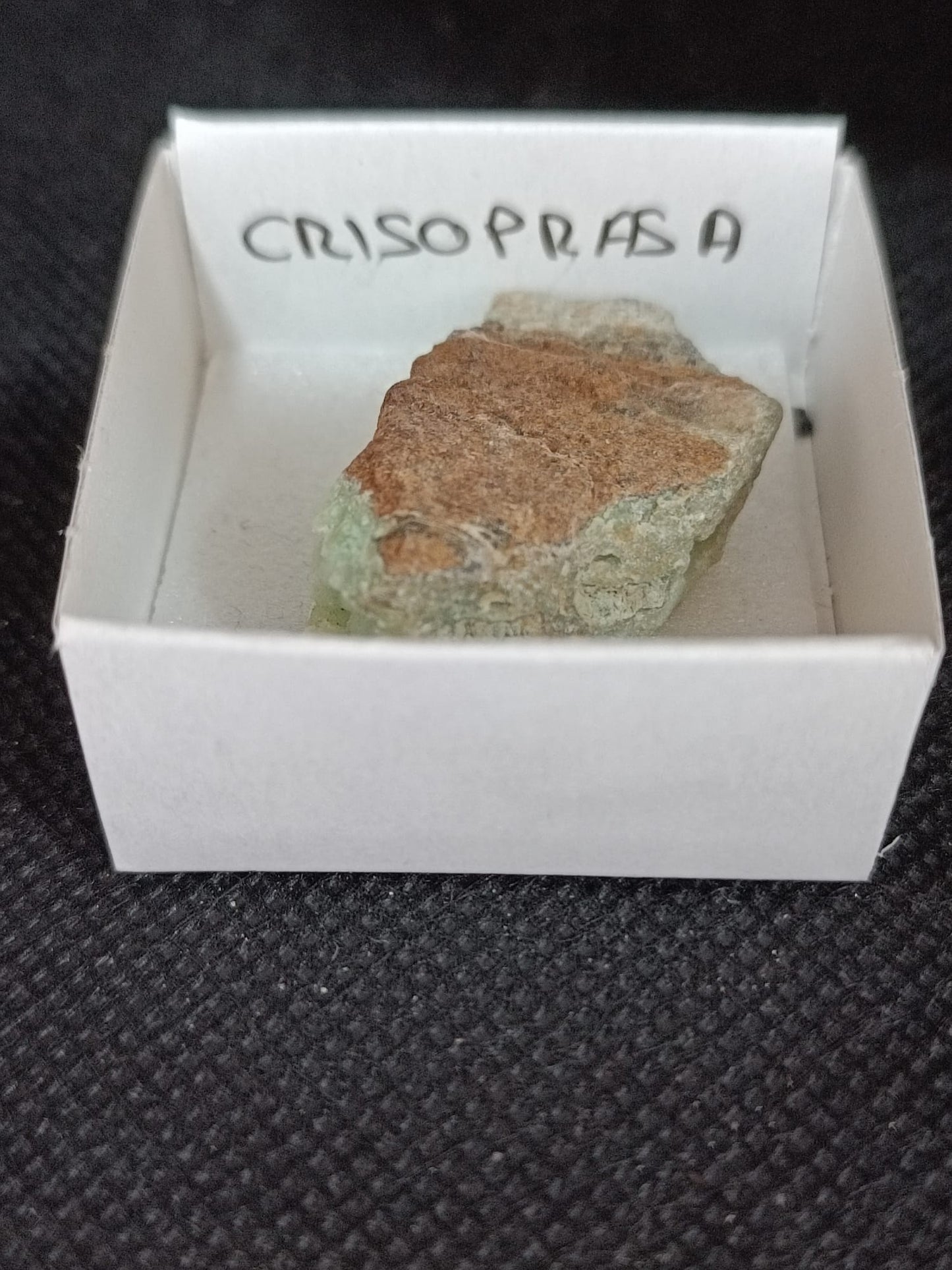 Mineral de colección Crisoprasa