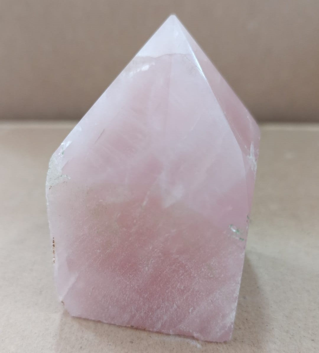 Punta semi-pulida Cuarzo rosa