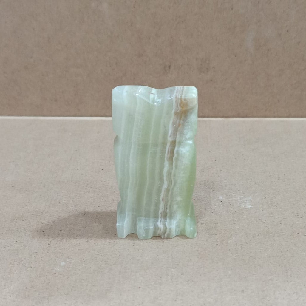Búhos de Ónix verde