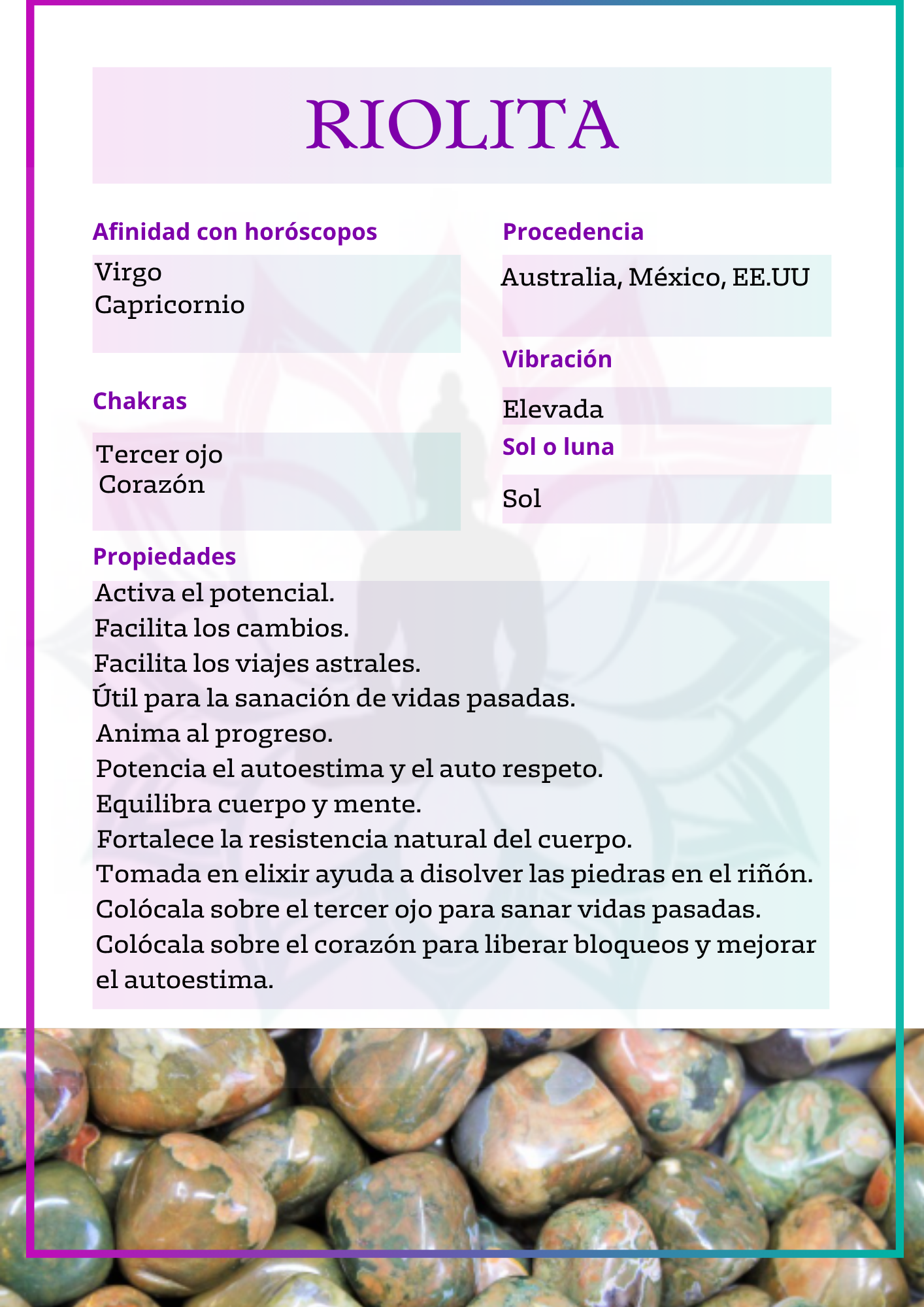 Canto rodado de Riolita