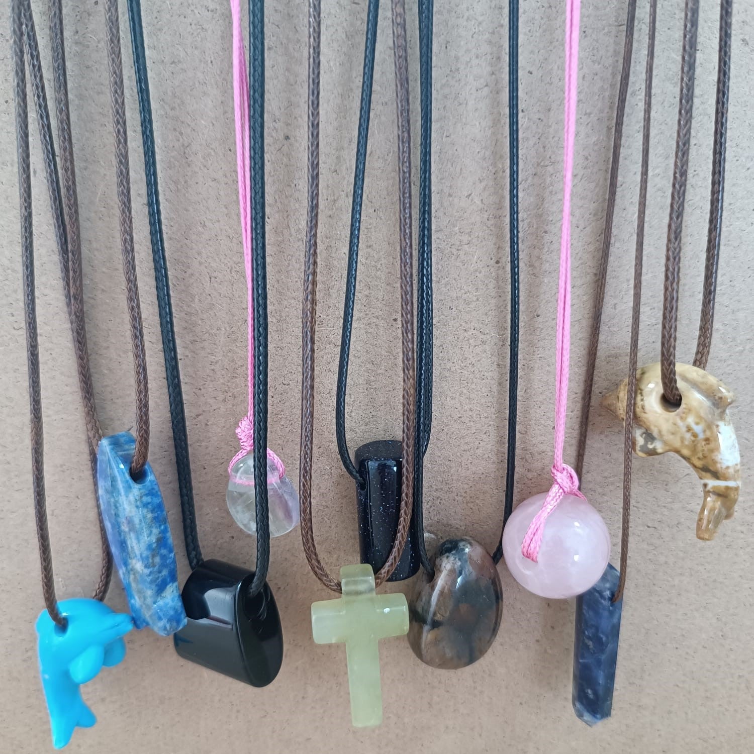 Colgantes con agujero