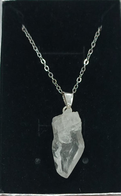 Colgante con anilla de plata variado masivo