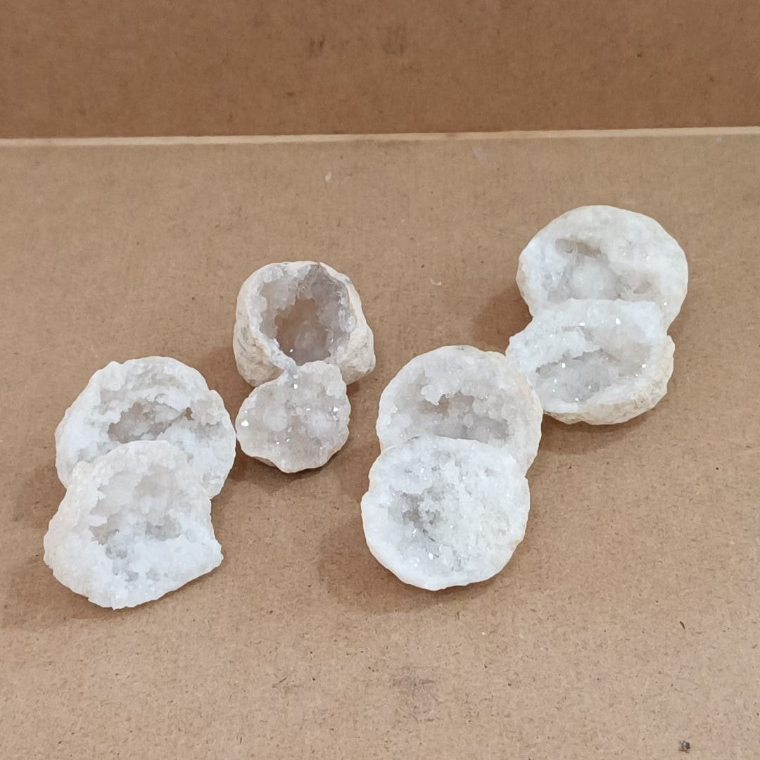 Geoditas de Cuarzo cristal