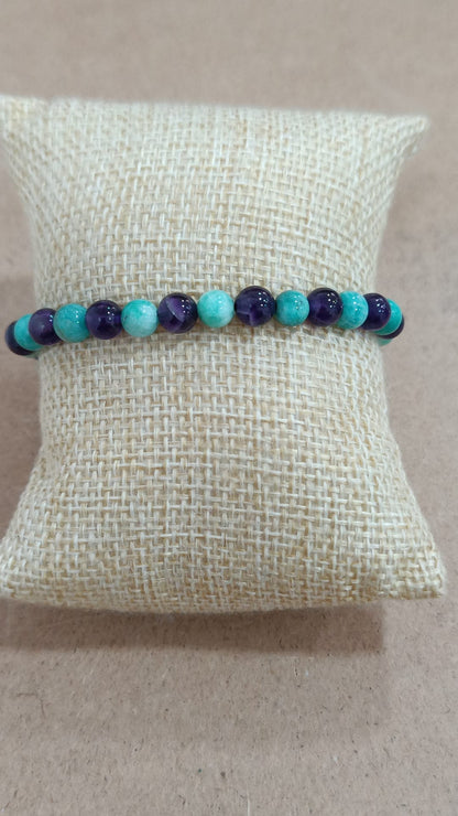 Pulsera elástica de mineral