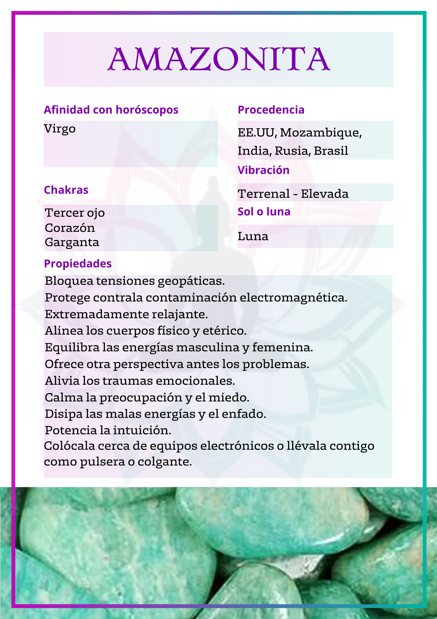 Plano de Amazonita