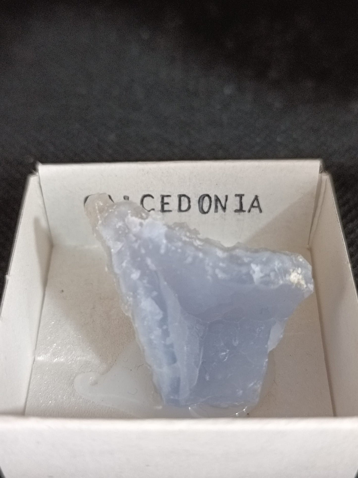 Mineral de colección Calcedonia