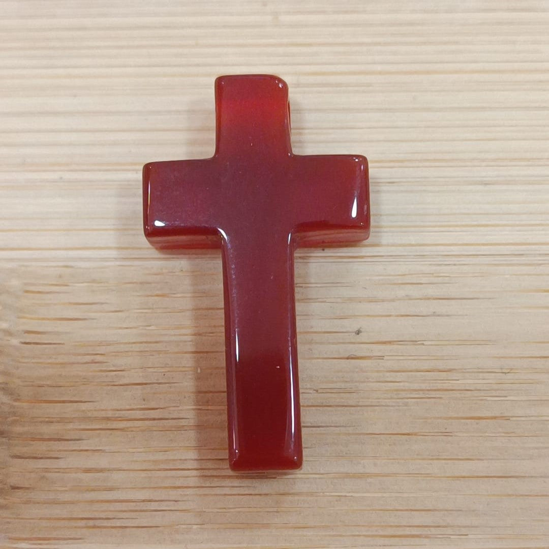 Colgante con agujero variado cruz