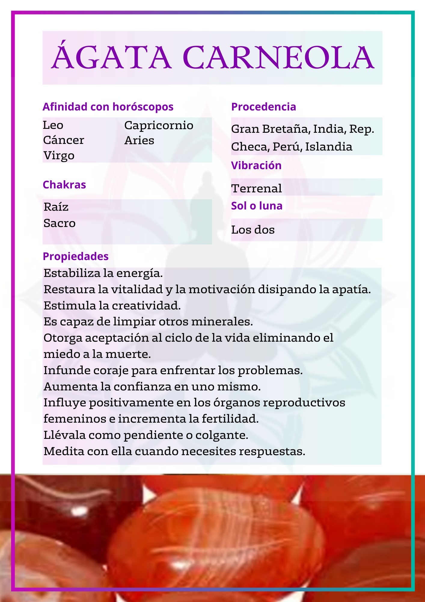 Pirámide de orgonita con Carneola