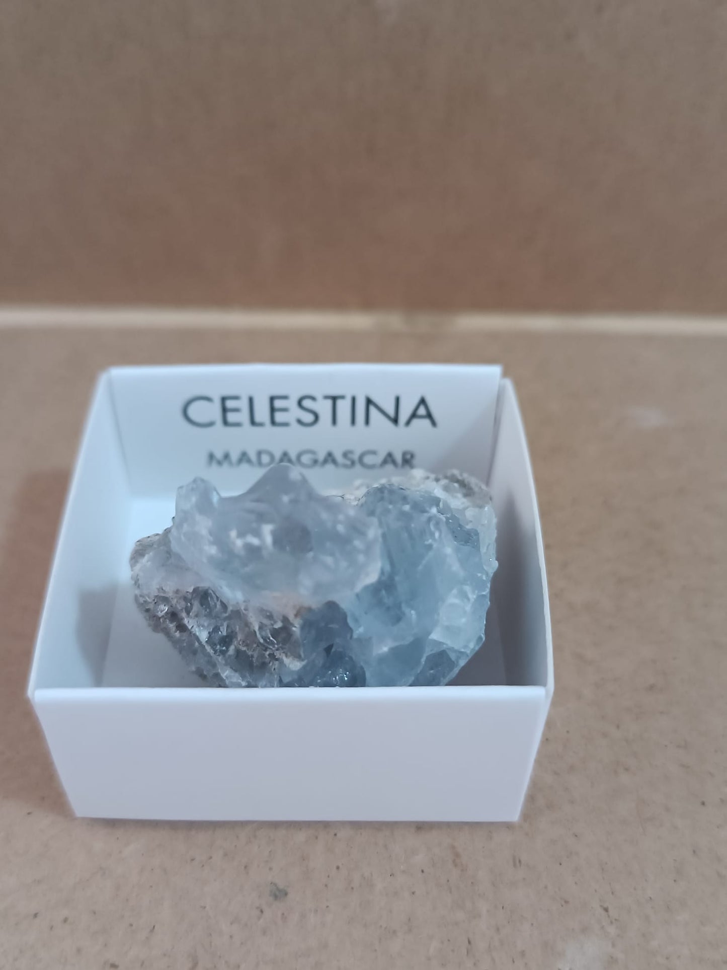Mineral de colección Celestina