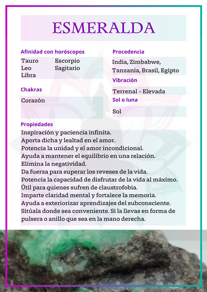 Canto rodado de Esmeralda