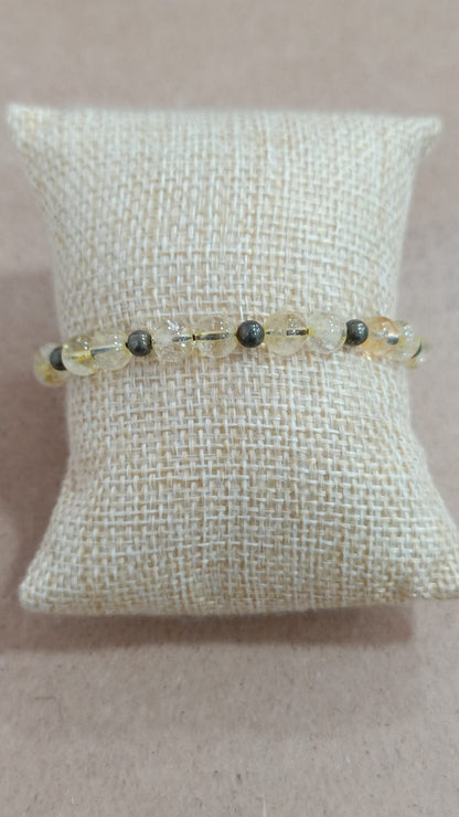 Pulsera elástica de mineral