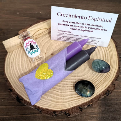 Packs velas + minerales