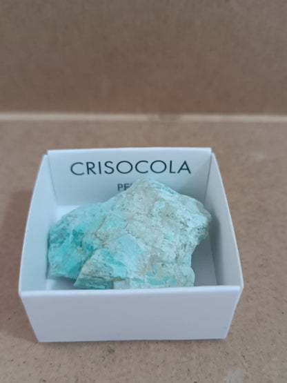 Mineral de colección Crisocola