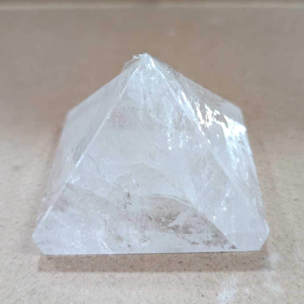 Pirámide de Cuarzo cristal de roca