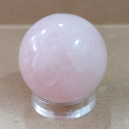 Esfera de Cuarzo rosa
