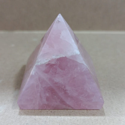 Pirámide de Cuarzo rosa