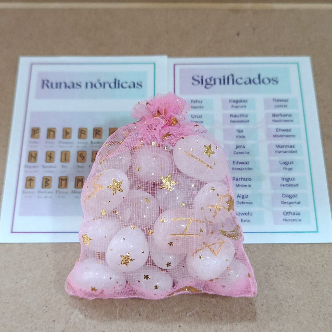 Runas en mineral
