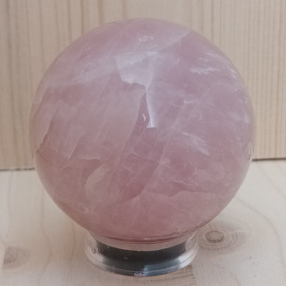 Esfera de Cuarzo rosa