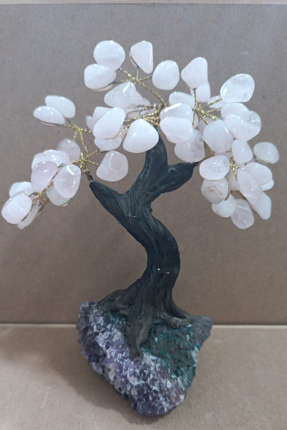 Árbol de Cuarzo rosa