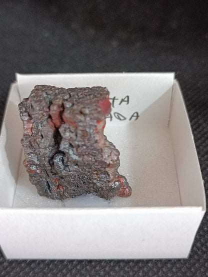 Mineral de colección Goethita irisada