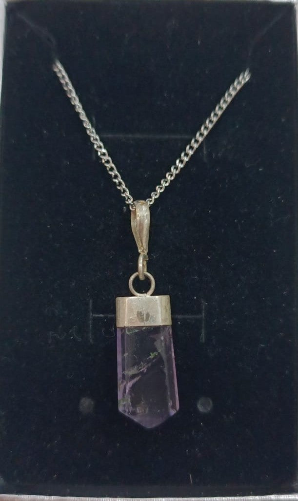 Colgante plata variado punta/péndulo