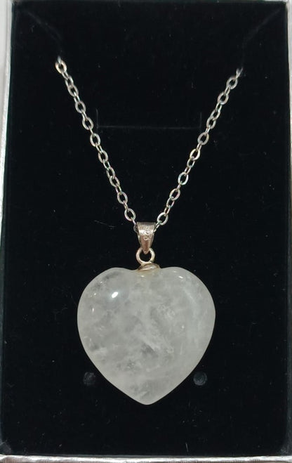 Colgante plata variado corazón