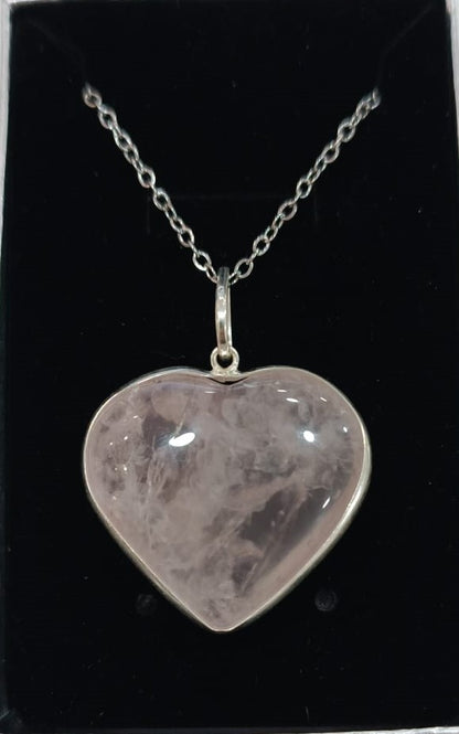 Colgante plata variado corazón