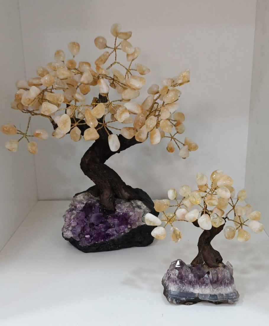 Árbol de Cuarzo citrino