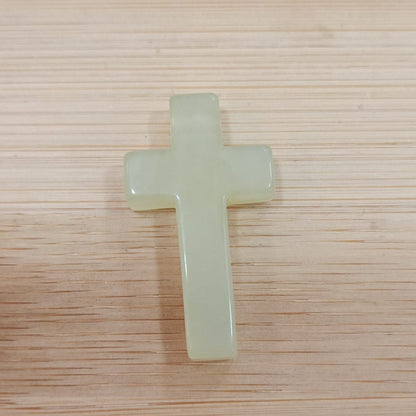 Colgante con agujero variado cruz