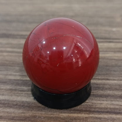 Esfera de Jaspe rojo