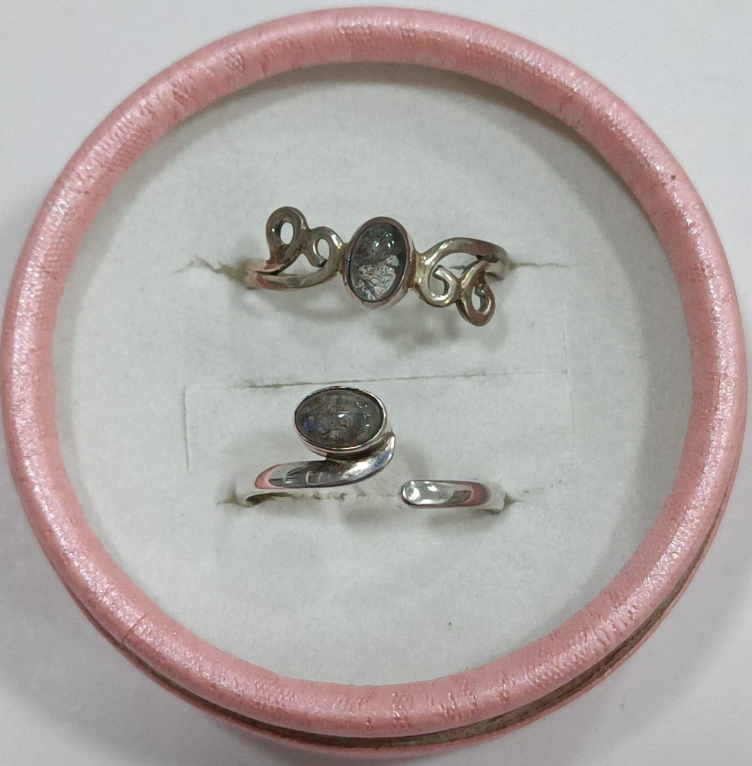 Anillo Labradorita (adaptable)