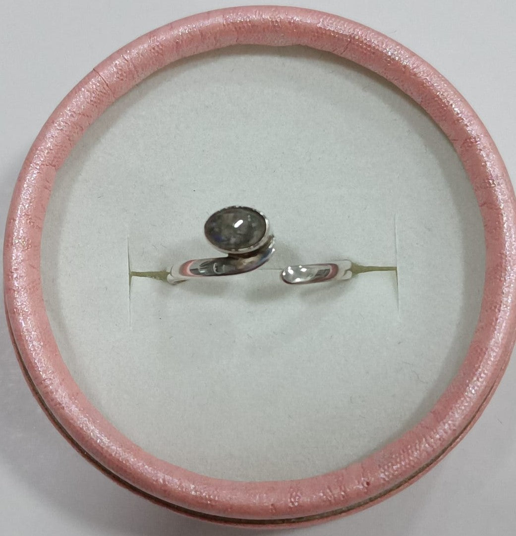 Anillo Labradorita (adaptable)
