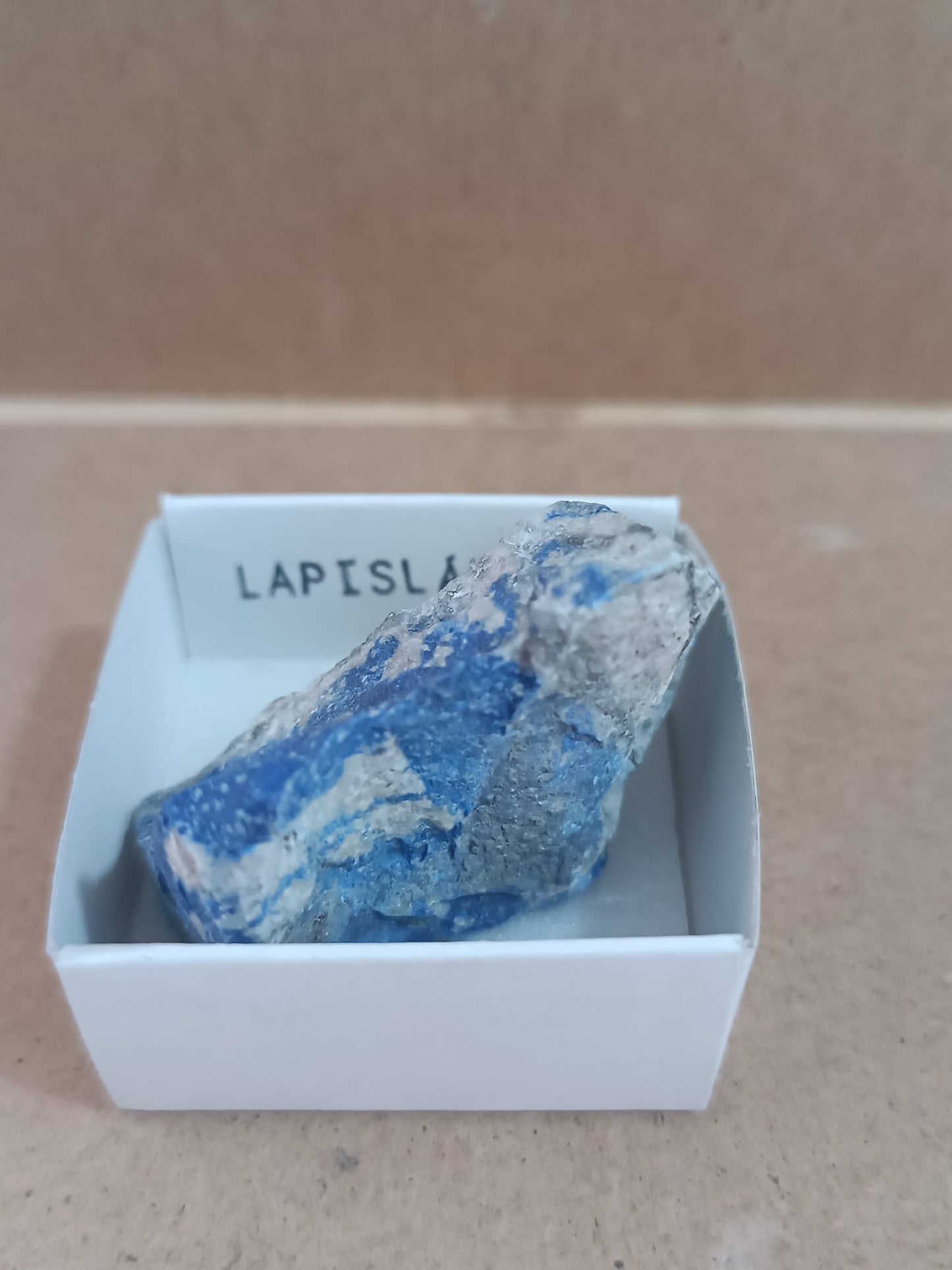 Mineral de colcción Lapislázuli