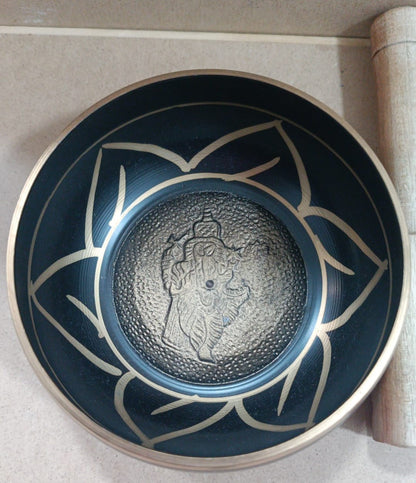 Cuenco Ganesha en relieve