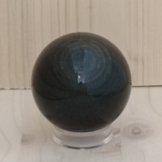 Esfera de Obsidiana dorada