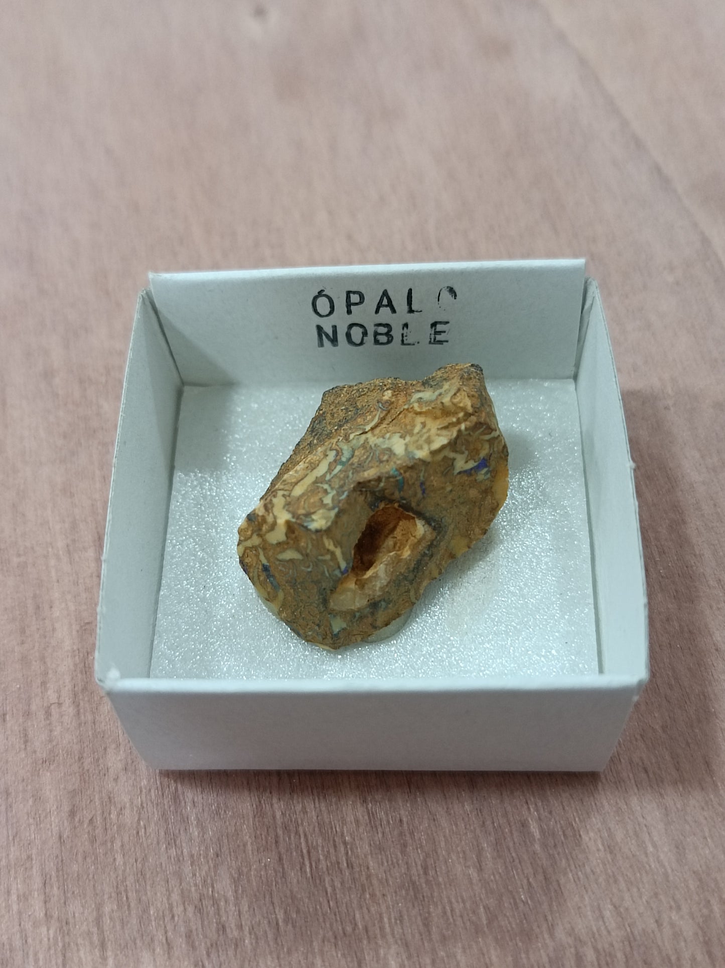 Mineral de colección Ópalo noble