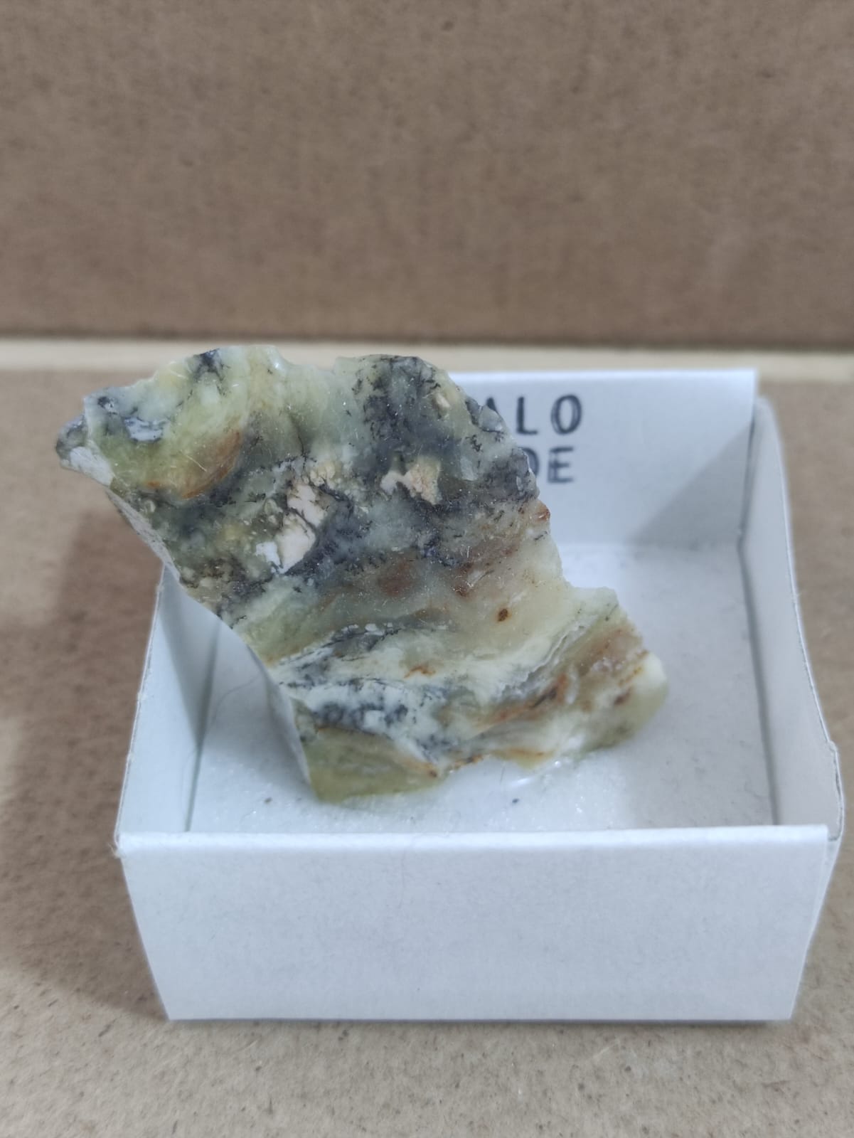 Mineral de colección Ópalo verde