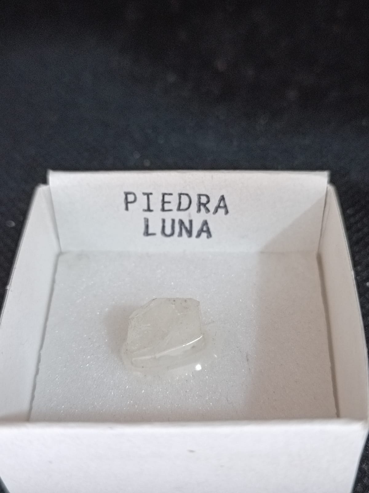Mineral de colección Piedra luna