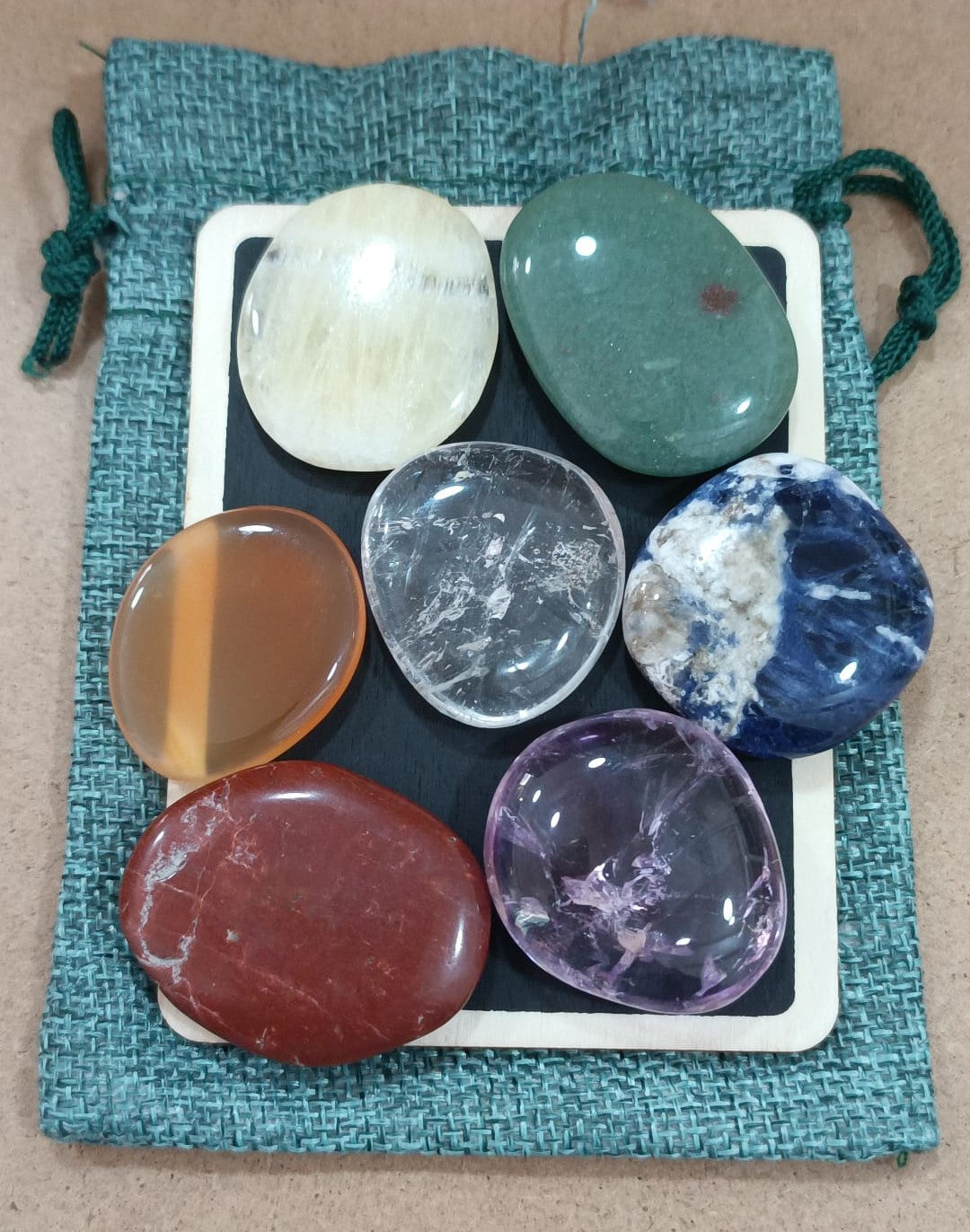 Pack de 7 chakras planos