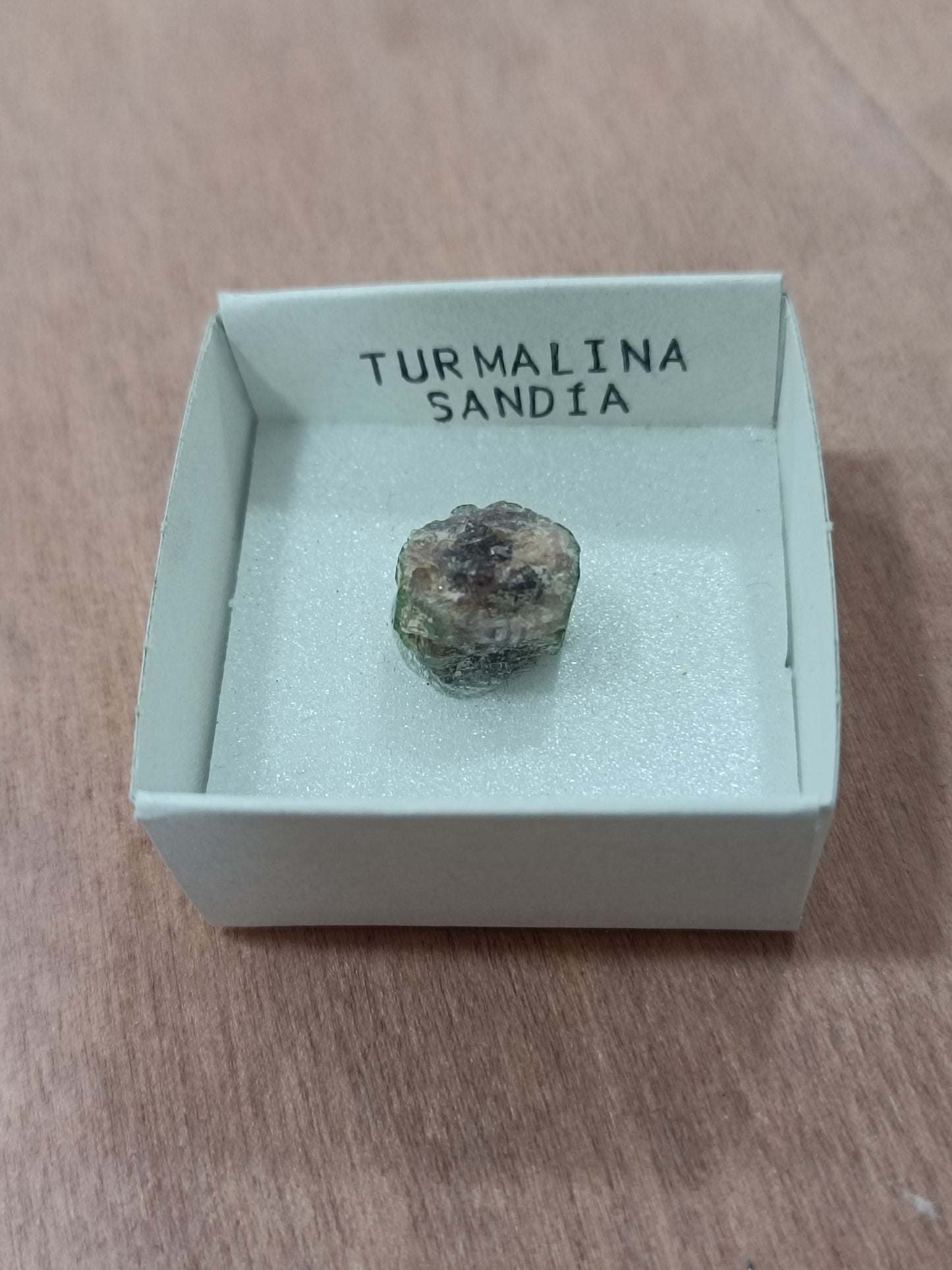 Mineral de colección Turmalina sandía