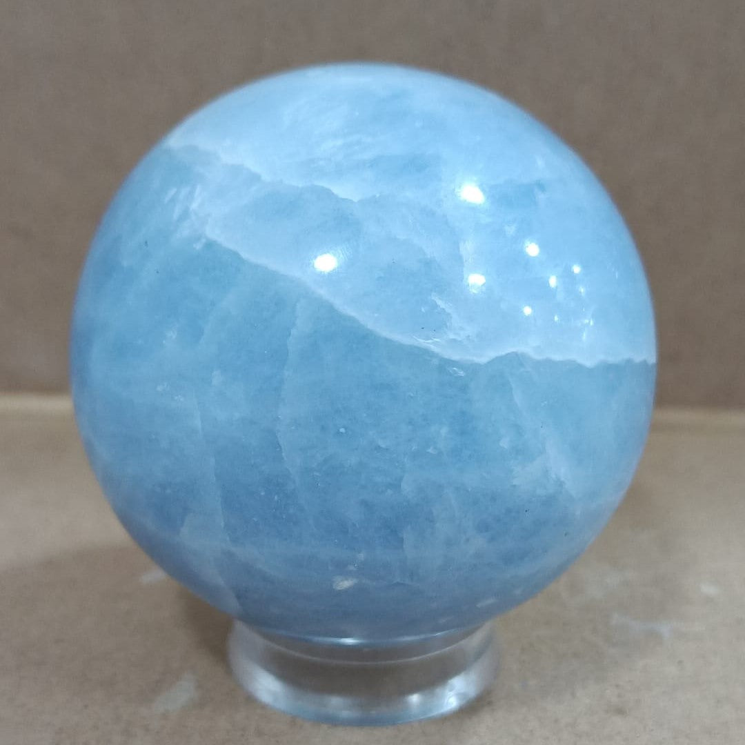 Esfera de Calcita azul