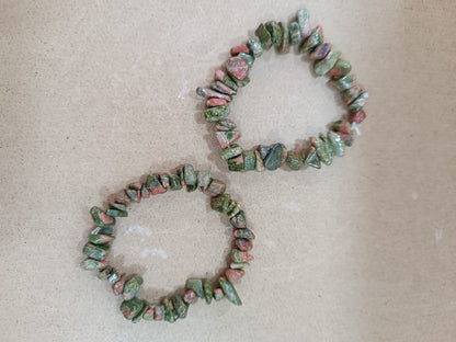 Pulseras de chips variadas